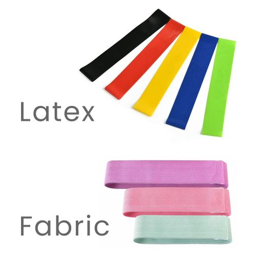 Latex Vs Fabric Resistance Bands