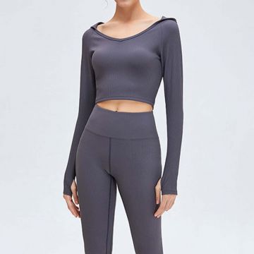 Hooded Yoga Sets for Women