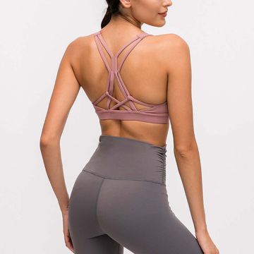 Beauty Back Yoga Sports Bra Without Underwire
