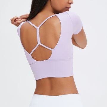 Beautiful Back Yoga Sports Shirts