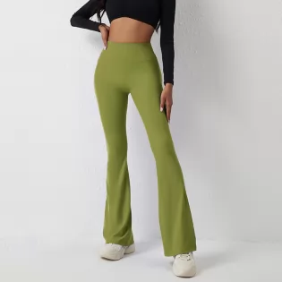 The colorful yoga pants use selected nylon/spandex/polyester fabric that is stretchy and comfortable to wear for a perfect fit.
